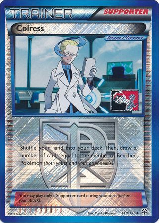 Colress (118/135) (League Promo) [Black & White: Plasma Storm] - Pokémon - Card Brawlers | Quebec | Canada |