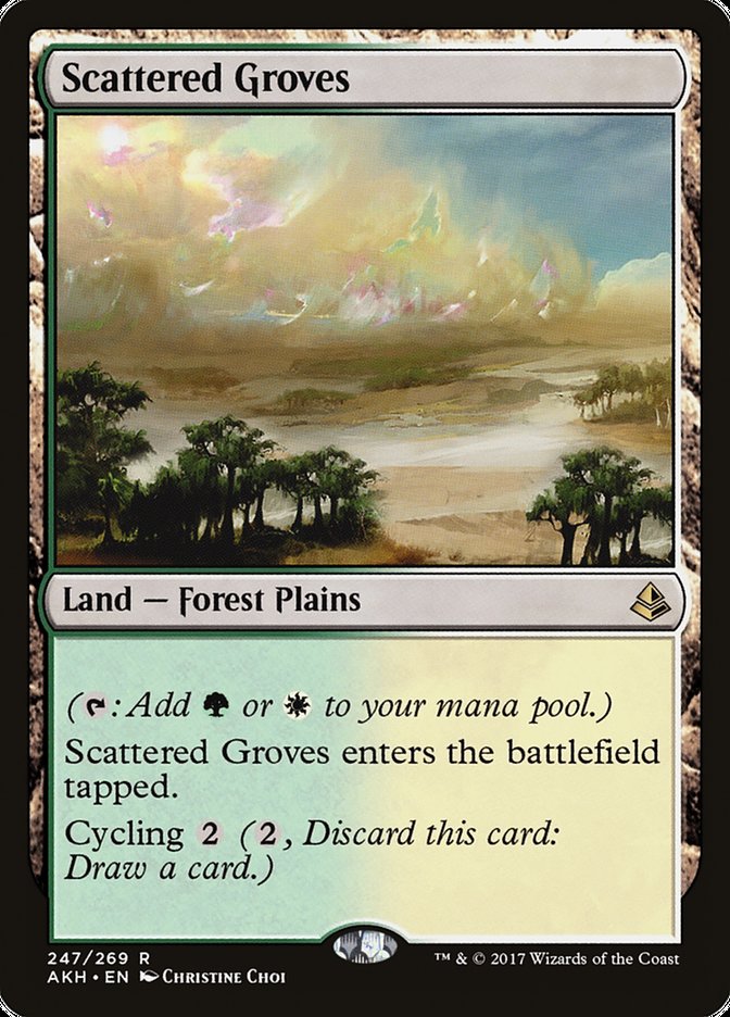 Scattered Groves [Amonkhet] - Magic: The Gathering - Card Brawlers | Quebec | Canada |