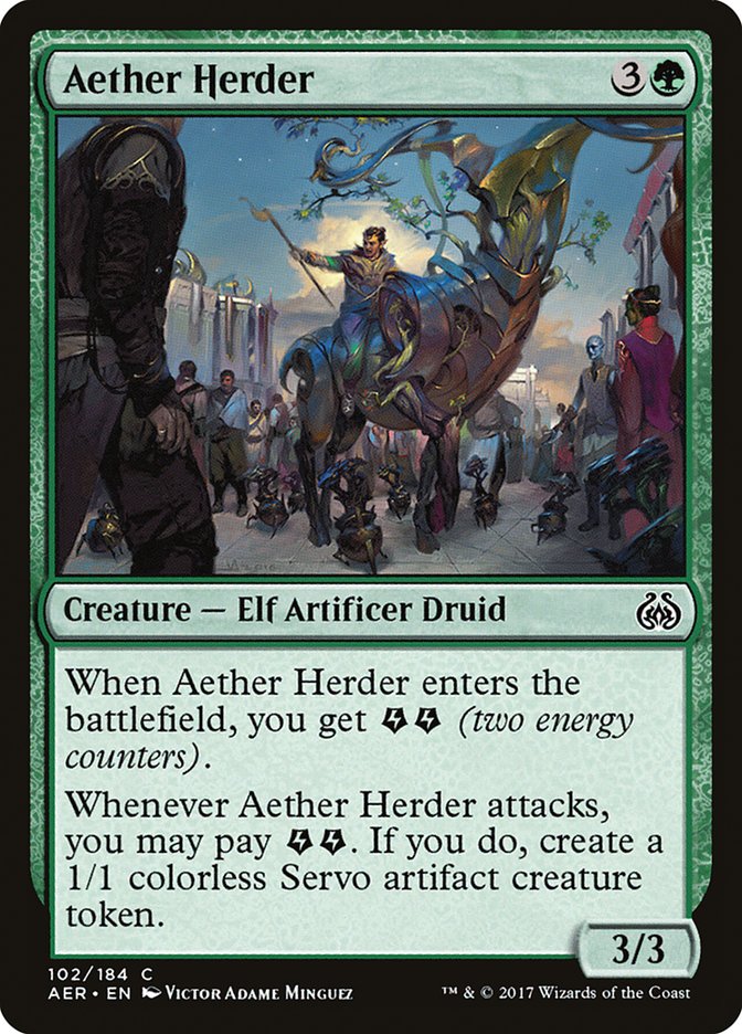 Aether Herder [Aether Revolt] - Magic: The Gathering - Card Brawlers | Quebec | Canada |