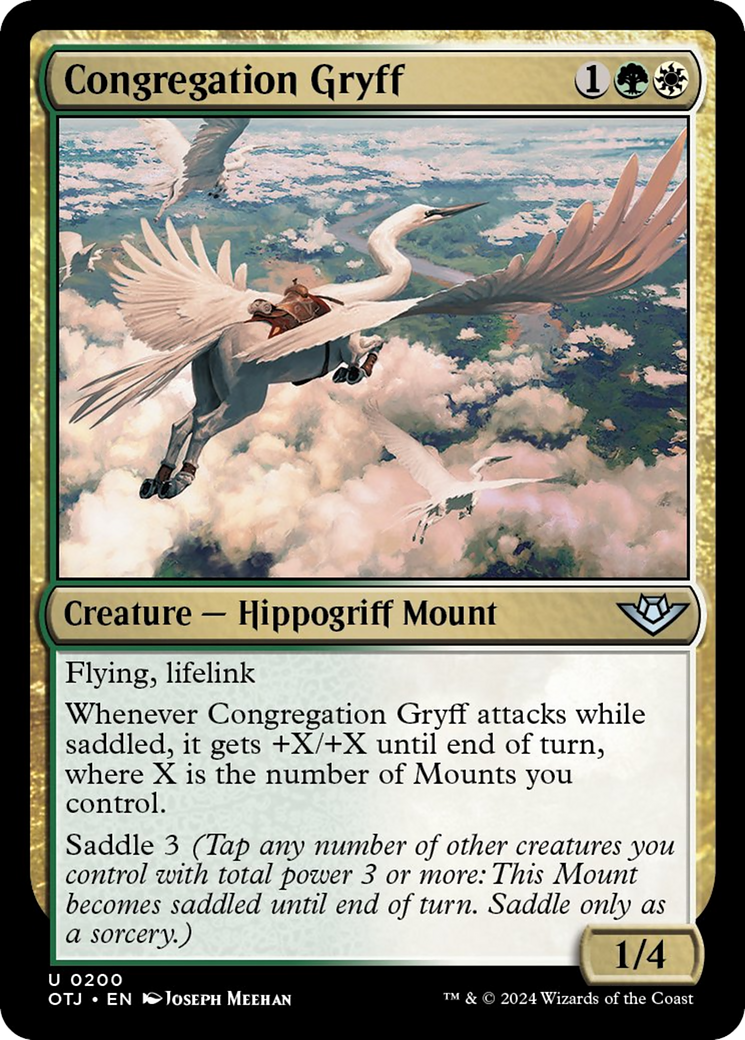 Congregation Gryff [Outlaws of Thunder Junction] - Magic: The Gathering - Card Brawlers | Quebec | Canada |