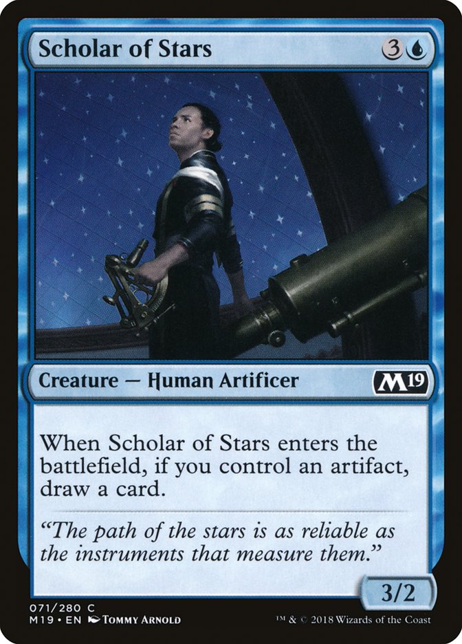 Scholar of Stars [Core Set 2019] - Magic: The Gathering - Card Brawlers | Quebec | Canada |