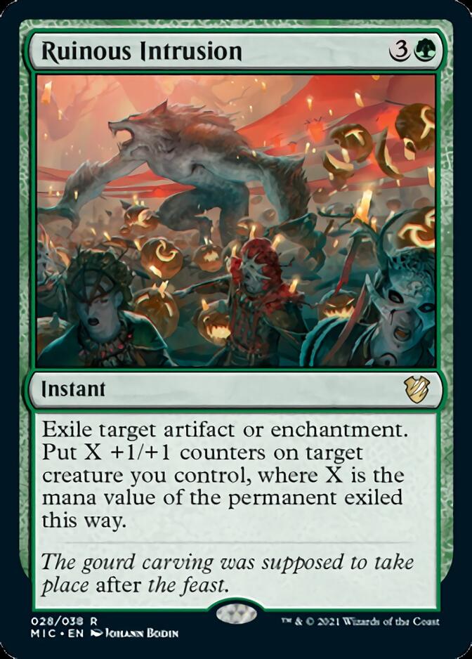 Ruinous Intrusion [Innistrad: Midnight Hunt Commander] - Magic: The Gathering - Card Brawlers | Quebec | Canada |