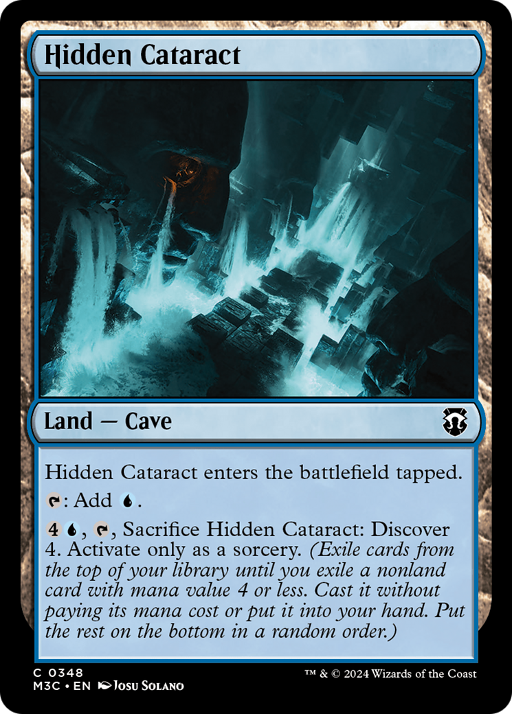 Hidden Cataract (Ripple Foil) [Modern Horizons 3 Commander] - Magic: The Gathering - Card Brawlers | Quebec | Canada |