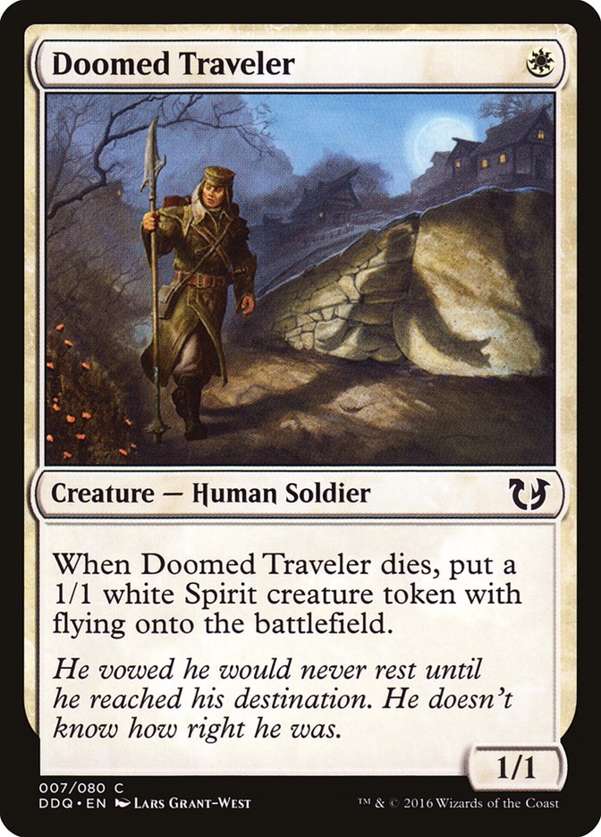 Doomed Traveler [Duel Decks: Blessed vs. Cursed] - Magic: The Gathering - Card Brawlers | Quebec | Canada |