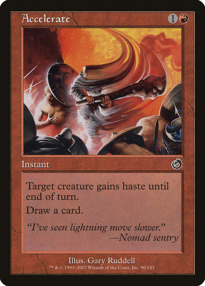 Accelerate [Torment] - Magic: The Gathering - Card Brawlers | Quebec | Canada |