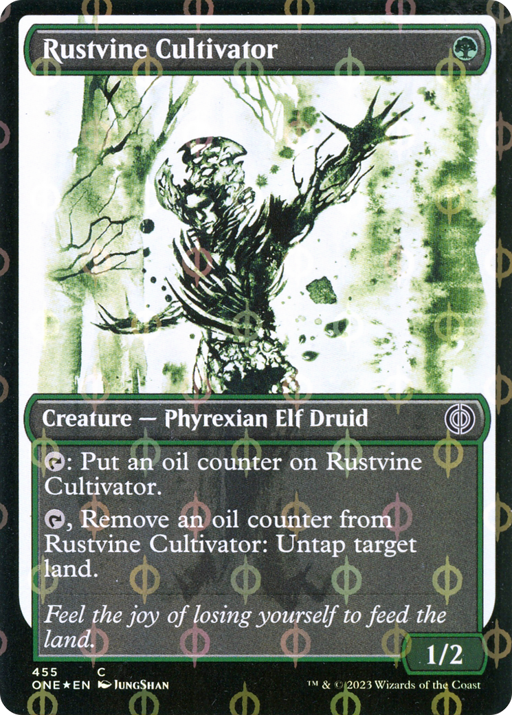 Rustvine Cultivator (Showcase Ichor Step-and-Compleat Foil) [Phyrexia: All Will Be One] - Magic: The Gathering - Card Brawlers | Quebec | Canada |