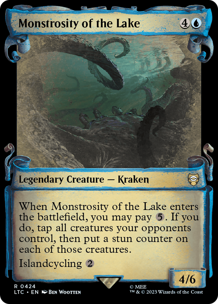 Monstrosity of the Lake [The Lord of the Rings: Tales of Middle-Earth Commander Showcase Scrolls] - Magic: The Gathering - Card Brawlers | Quebec | Canada |