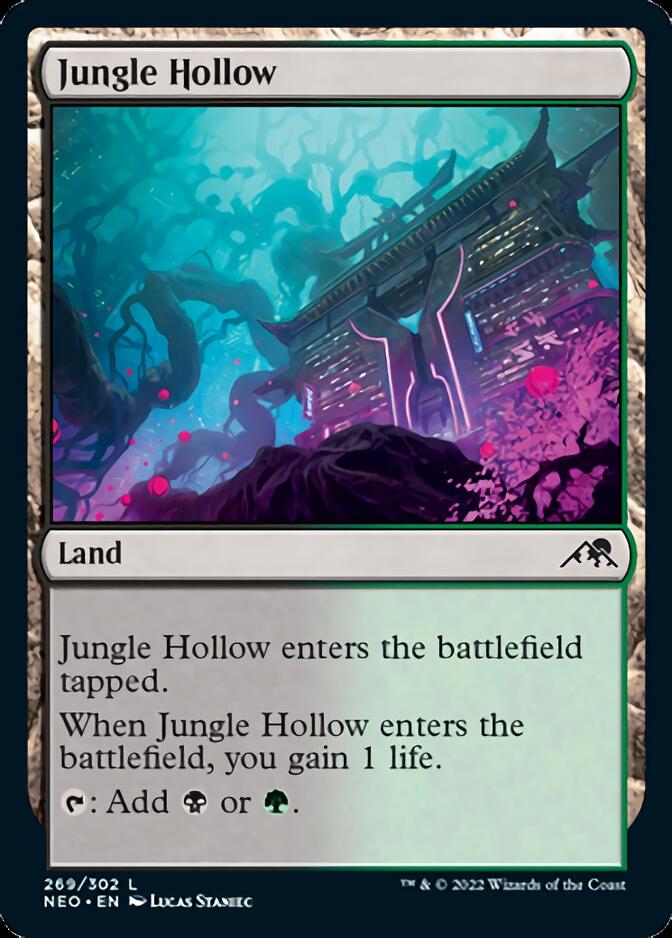 Jungle Hollow [Kamigawa: Neon Dynasty] - Magic: The Gathering - Card Brawlers | Quebec | Canada |