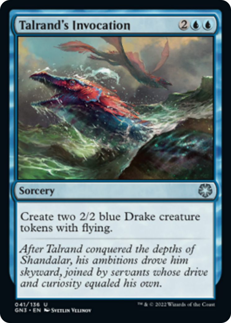 Talrand's Invocation [Game Night: Free-for-All] - Magic: The Gathering - Card Brawlers | Quebec | Canada |