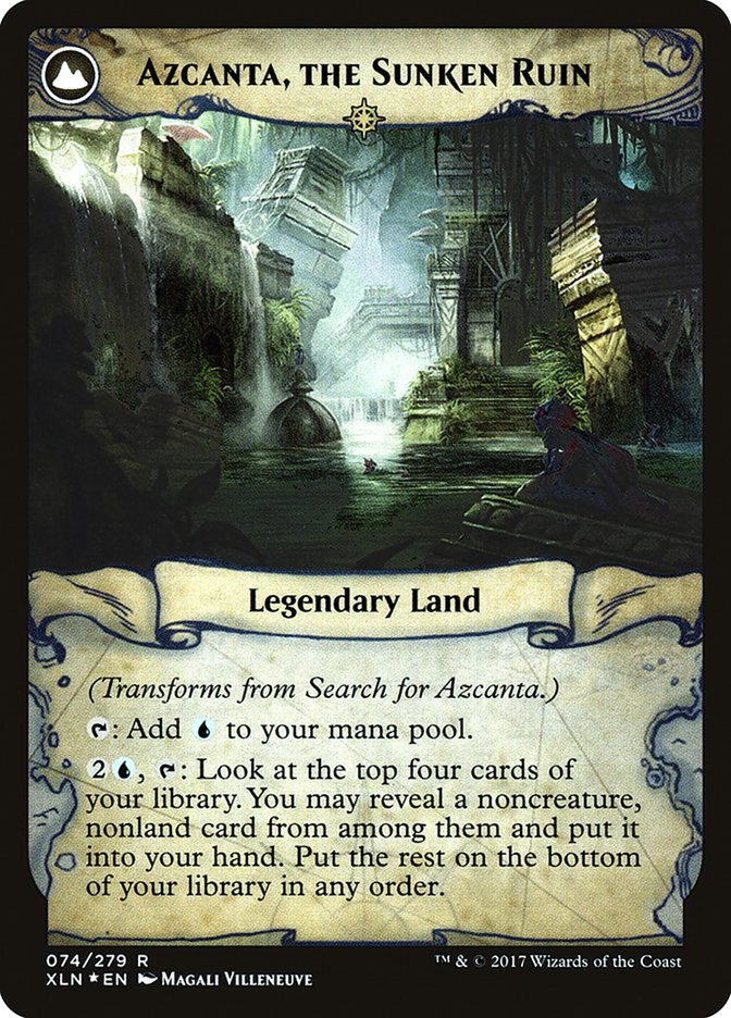 Search for Azcanta // Azcanta, the Sunken Ruin [Ixalan Prerelease Promos] - Magic: The Gathering - Card Brawlers | Quebec | Canada |