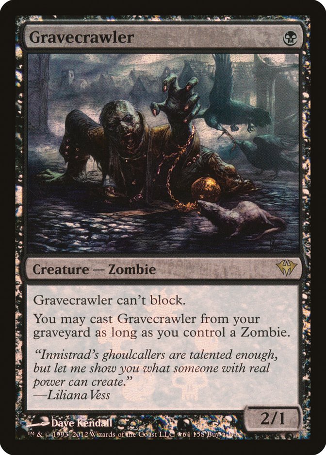 Gravecrawler (Buy-A-Box) [Dark Ascension Promos] - Magic: The Gathering - Card Brawlers | Quebec | Canada |