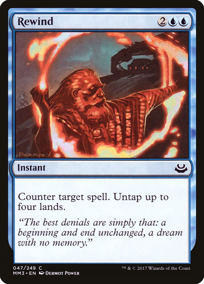 Rewind [Modern Masters 2017] - Magic: The Gathering - Card Brawlers | Quebec | Canada |