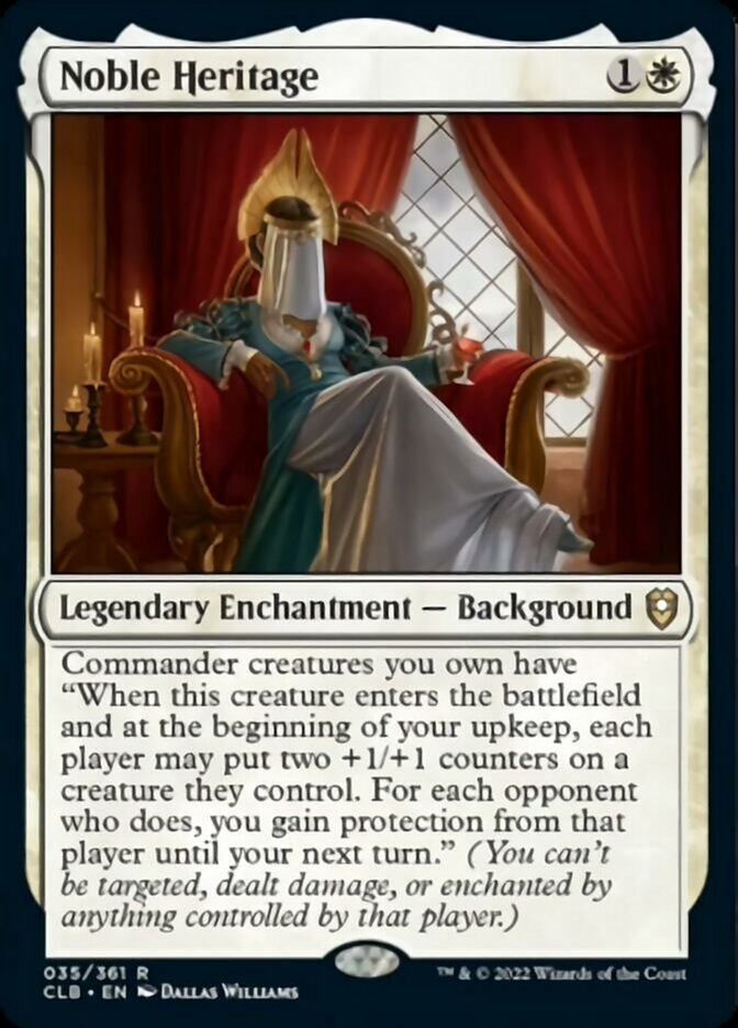 Noble Heritage [Commander Legends: Battle for Baldur's Gate] - Magic: The Gathering - Card Brawlers | Quebec | Canada |
