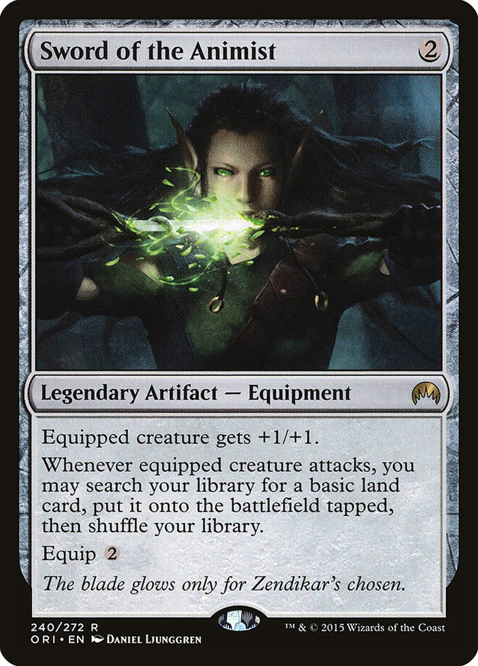 Sword of the Animist [Magic Origins] - Magic: The Gathering - Card Brawlers | Quebec | Canada |