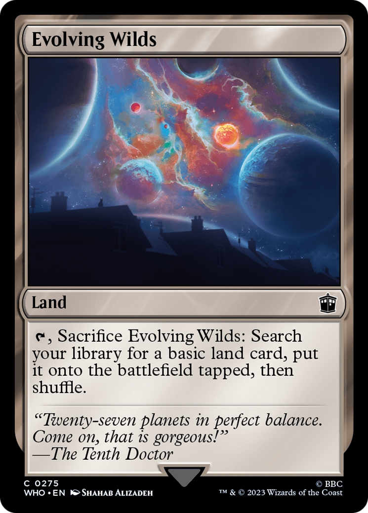 Evolving Wilds [Doctor Who] - Magic: The Gathering - Card Brawlers | Quebec | Canada |