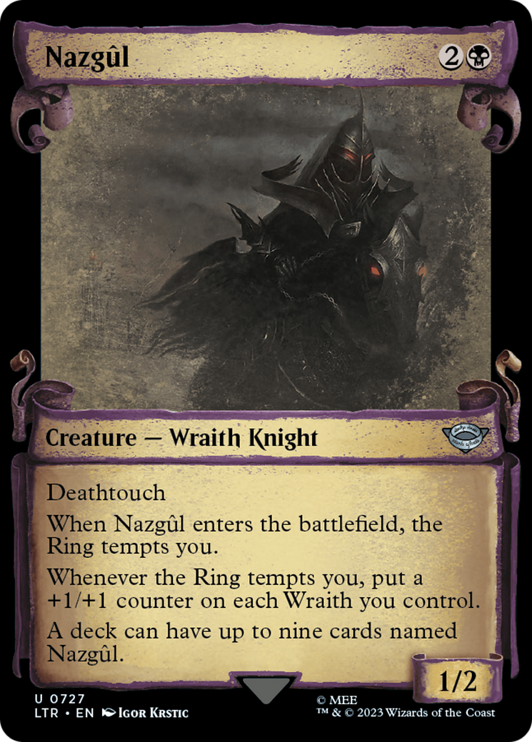 Nazgul (0727) [The Lord of the Rings: Tales of Middle-Earth Showcase Scrolls] - Magic: The Gathering - Card Brawlers | Quebec | Canada |