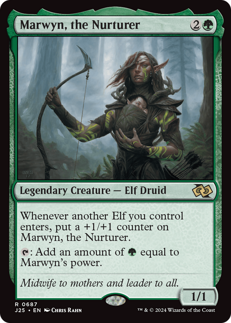 Marwyn, the Nurturer [Foundations Jumpstart] - Magic: The Gathering - Card Brawlers | Quebec | Canada |