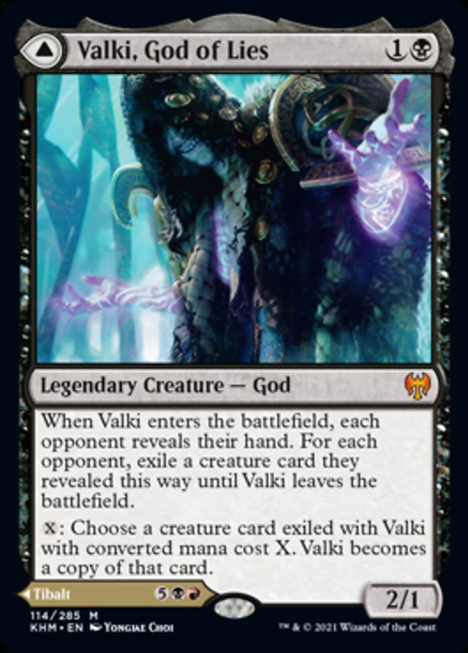 Valki, God of Lies // Tibalt, Cosmic Impostor [Kaldheim] - Magic: The Gathering - Card Brawlers | Quebec | Canada |