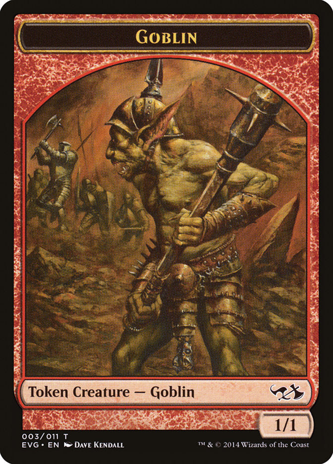 Goblin Token (Elves vs. Goblins) [Duel Decks Anthology Tokens] - Magic: The Gathering - Card Brawlers | Quebec | Canada |