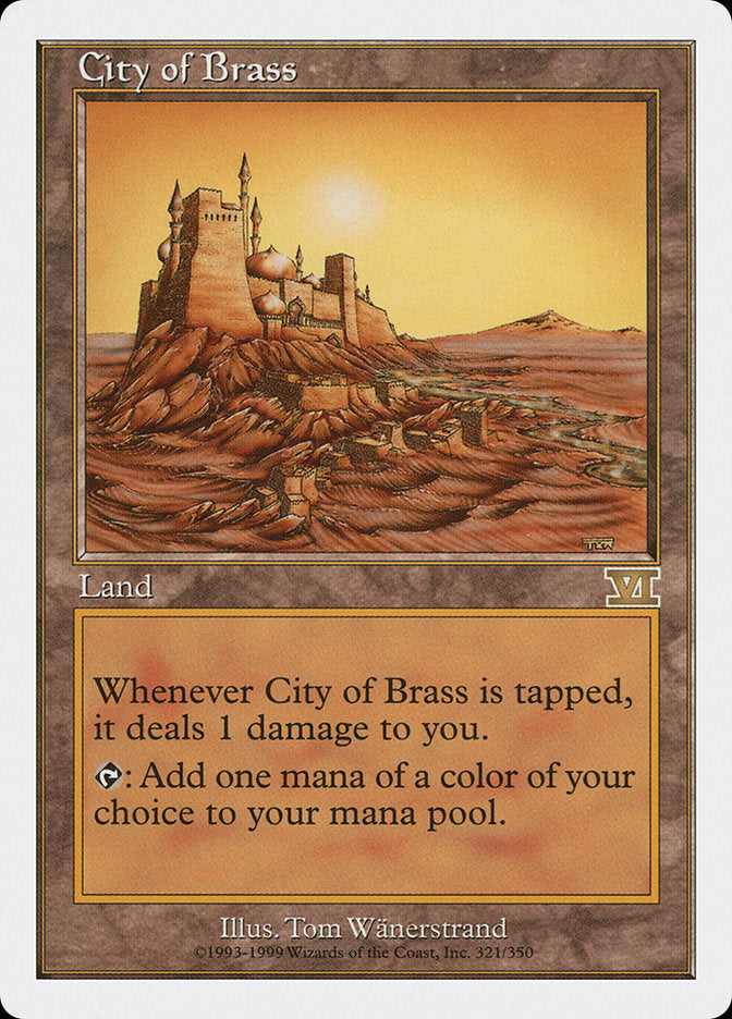 City of Brass [Classic Sixth Edition] - Magic: The Gathering - Card Brawlers | Quebec | Canada |