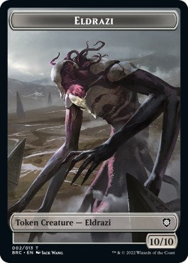 Servo // Eldrazi Double-Sided Token [The Brothers' War Commander Tokens] - Magic: The Gathering - Card Brawlers | Quebec | Canada |