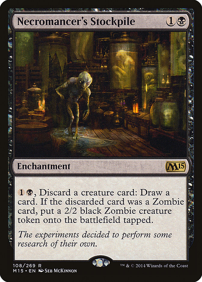 Necromancer's Stockpile [Magic 2015] - Magic: The Gathering - Card Brawlers | Quebec | Canada |