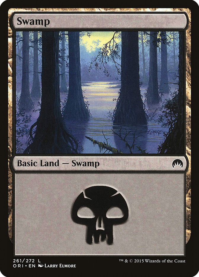 Swamp (261) [Magic Origins] - Magic: The Gathering - Card Brawlers | Quebec | Canada |