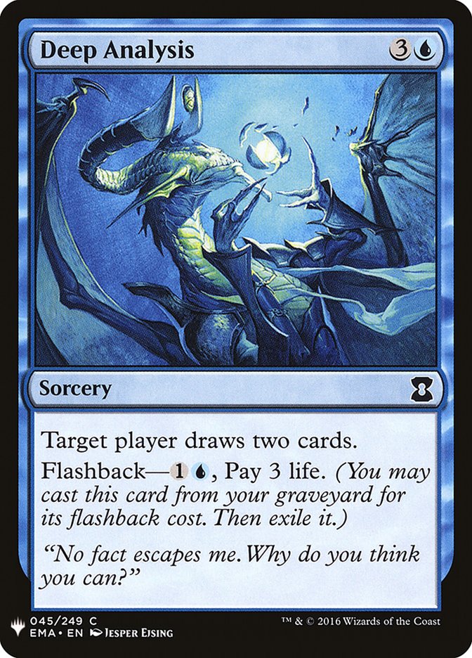 Deep Analysis [Mystery Booster] - Magic: The Gathering - Card Brawlers | Quebec | Canada |