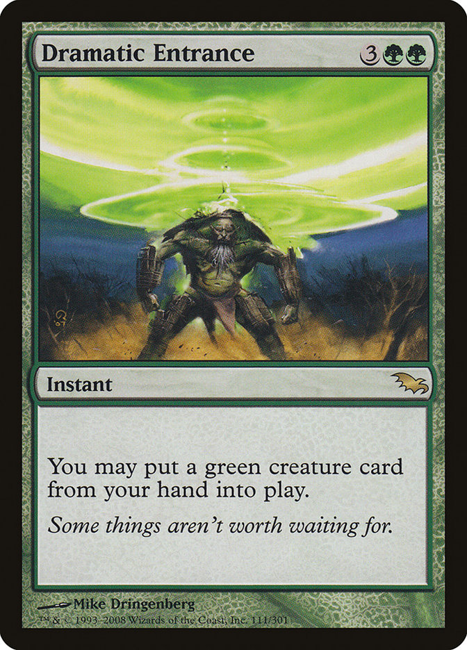 Dramatic Entrance [Shadowmoor] - Magic: The Gathering - Card Brawlers | Quebec | Canada |
