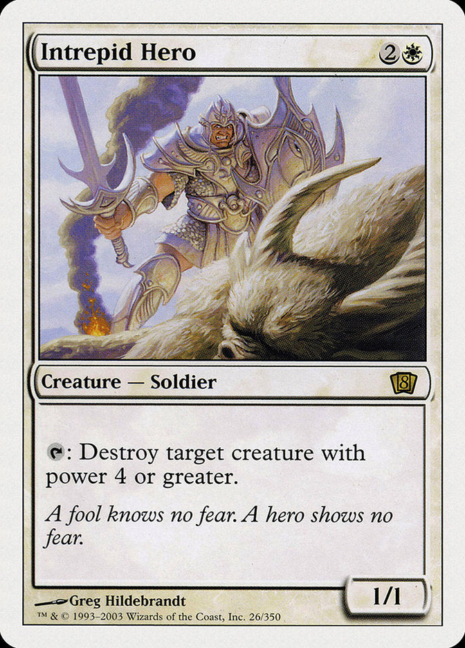 Intrepid Hero [Eighth Edition] - Magic: The Gathering - Card Brawlers | Quebec | Canada |