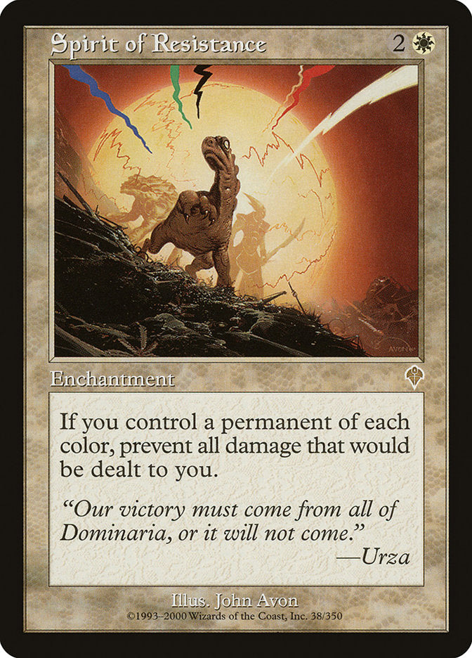 Spirit of Resistance [Invasion] - Magic: The Gathering - Card Brawlers | Quebec | Canada |