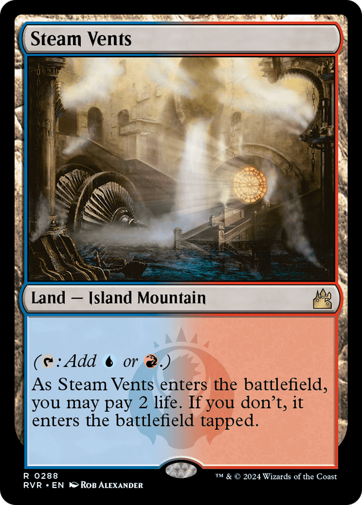 Steam Vents [Ravnica Remastered] - Magic: The Gathering - Card Brawlers | Quebec | Canada |