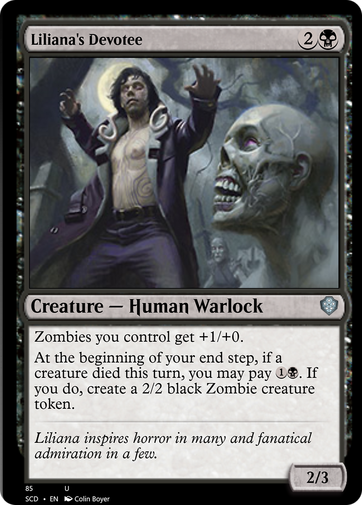 Liliana's Devotee [Starter Commander Decks] - Magic: The Gathering - Card Brawlers | Quebec | Canada |