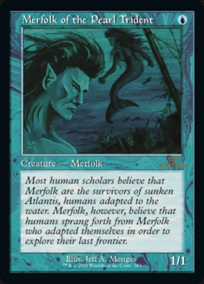 Merfolk of the Pearl Trident (Retro) [30th Anniversary Edition] - Magic: The Gathering - Card Brawlers | Quebec | Canada |