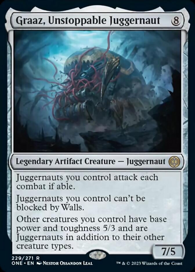 Graaz, Unstoppable Juggernaut [Phyrexia: All Will Be One] - Magic: The Gathering - Card Brawlers | Quebec | Canada |