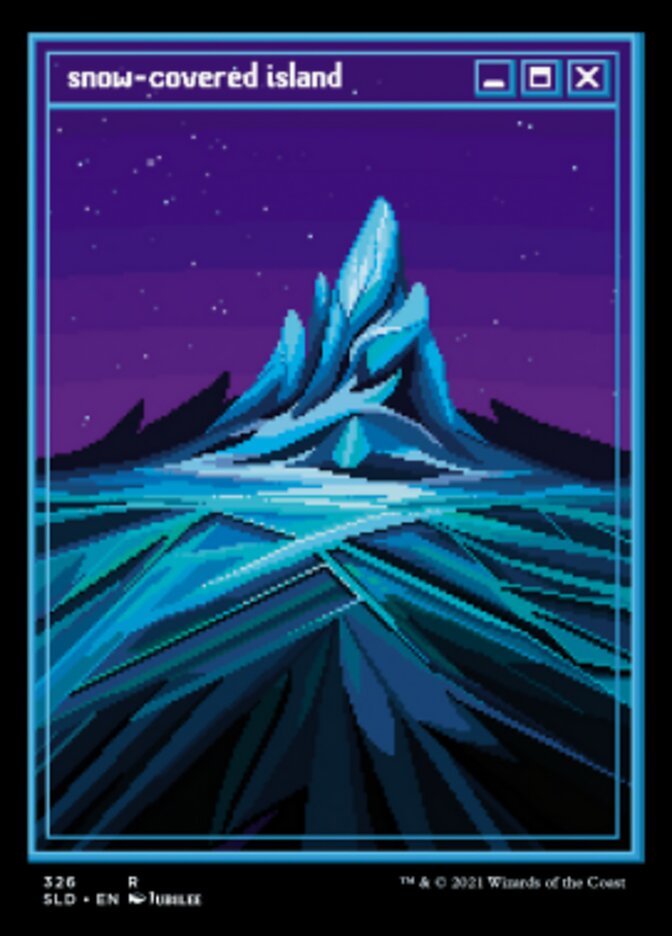 Snow-Covered Island (326) [Secret Lair Drop Series] - Magic: The Gathering - Card Brawlers | Quebec | Canada |