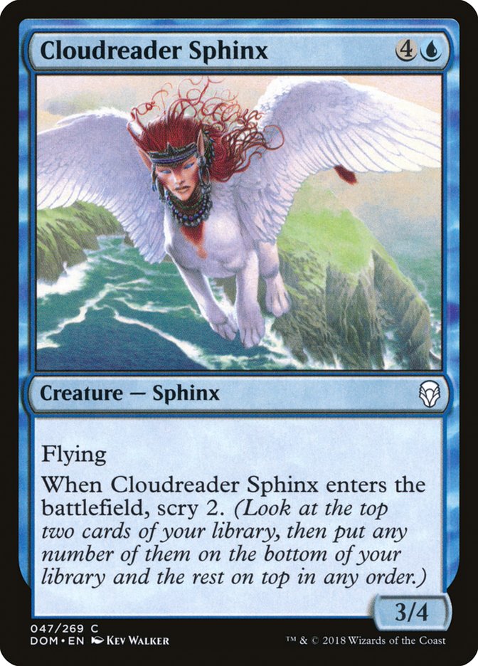 Cloudreader Sphinx [Dominaria] - Magic: The Gathering - Card Brawlers | Quebec | Canada |