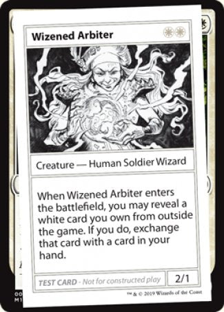 Wizened Arbiter (2021 Edition) [Mystery Booster Playtest Cards] - Magic: The Gathering - Card Brawlers | Quebec | Canada |