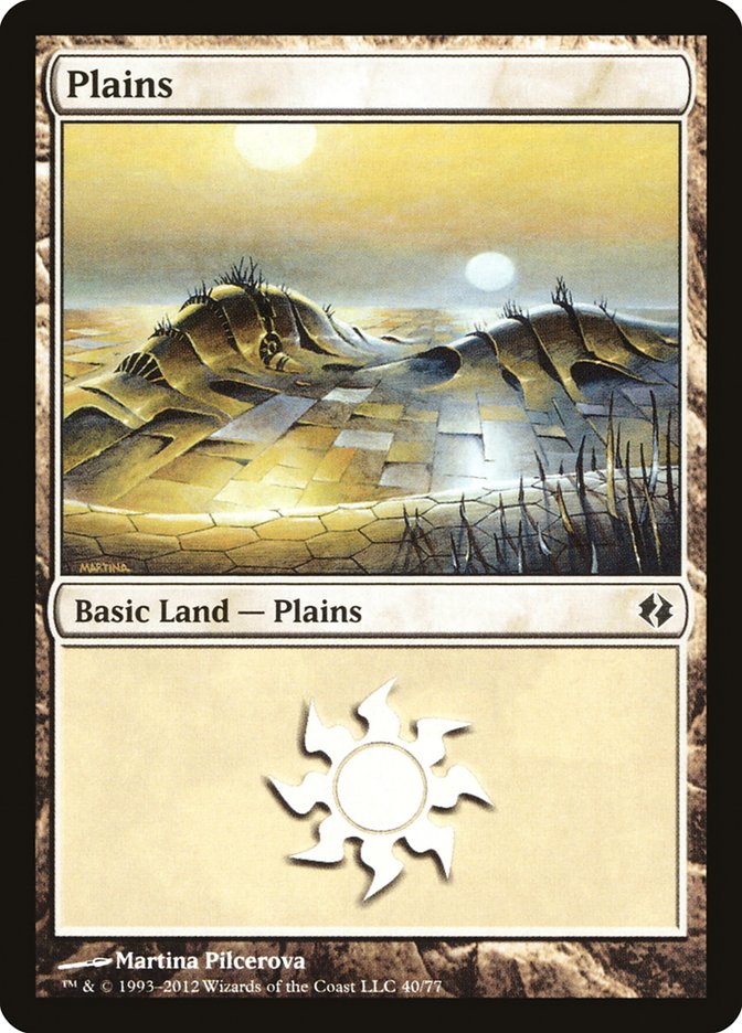 Plains (40) [Duel Decks: Venser vs. Koth] - Magic: The Gathering - Card Brawlers | Quebec | Canada |