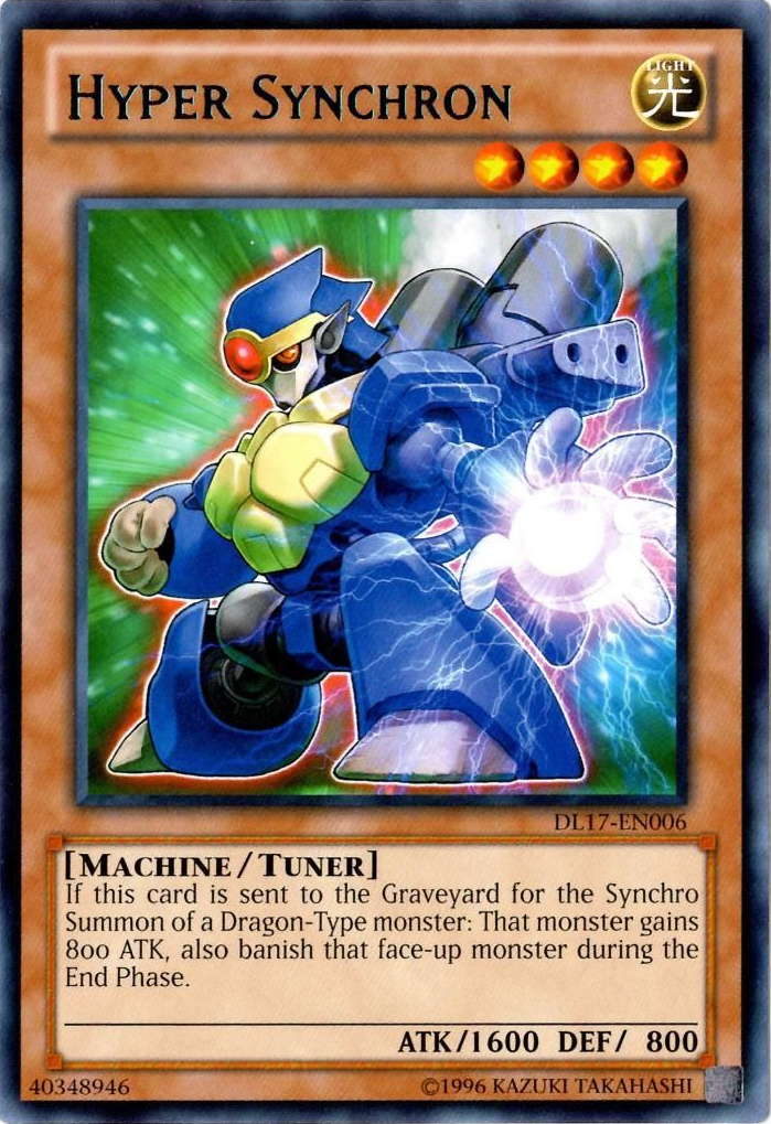 Hyper Synchron (Blue) [DL17-EN006] Rare - Yu-Gi-Oh! - Card Brawlers | Quebec | Canada |