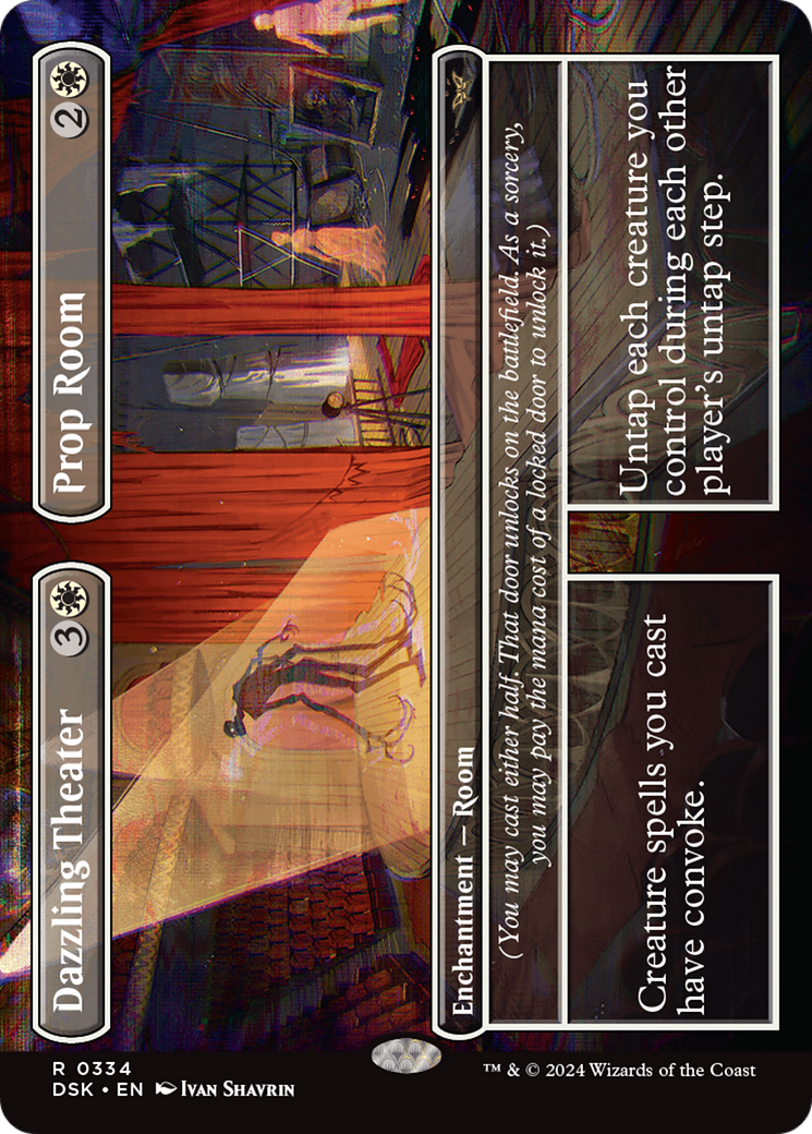 Dazzling Theater // Prop Room (Borderless) [Duskmourn: House of Horror] - Magic: The Gathering - Card Brawlers | Quebec | Canada |