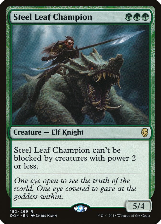 Steel Leaf Champion [Dominaria] - Magic: The Gathering - Card Brawlers | Quebec | Canada |