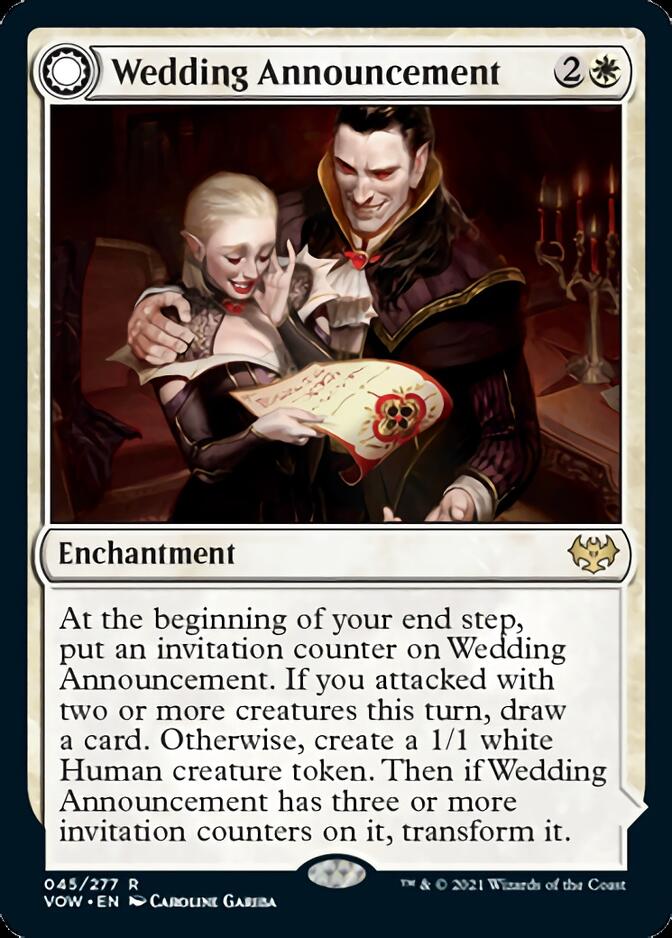 Wedding Announcement // Wedding Festivity [Innistrad: Crimson Vow] - Magic: The Gathering - Card Brawlers | Quebec | Canada |