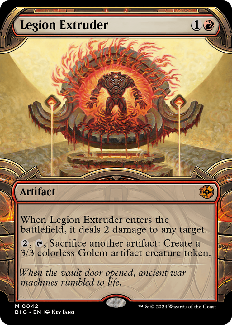 Legion Extruder (Showcase) [Outlaws of Thunder Junction: The Big Score] - Magic: The Gathering - Card Brawlers | Quebec | Canada |