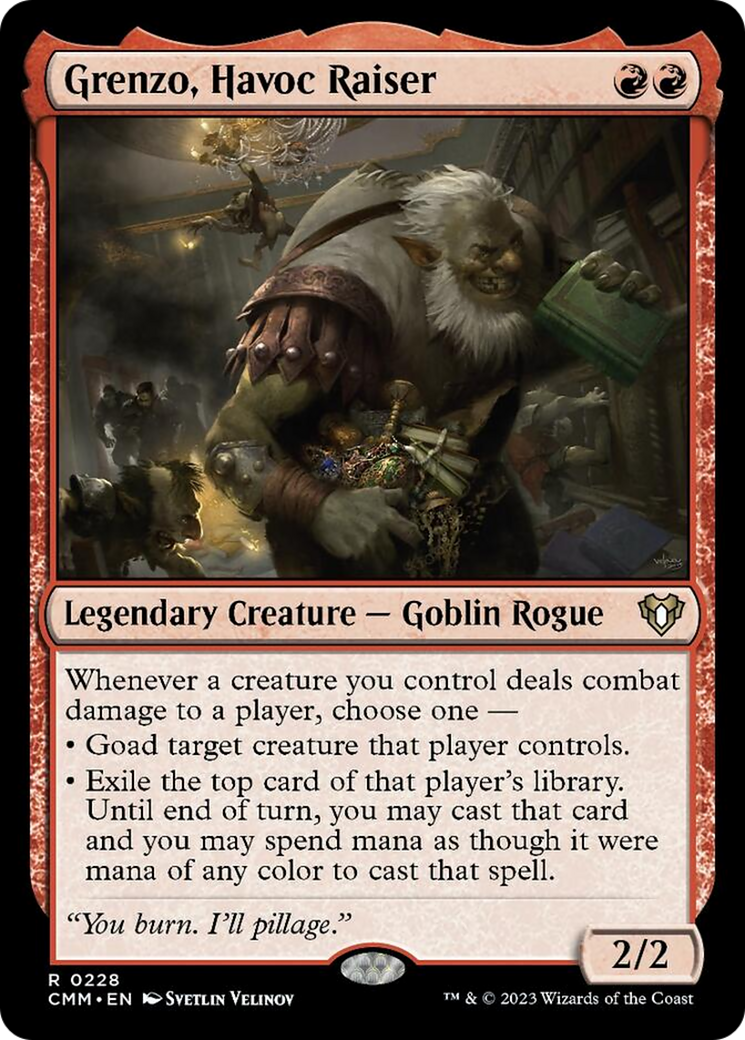 Grenzo, Havoc Raiser [Commander Masters] - Magic: The Gathering - Card Brawlers | Quebec | Canada |