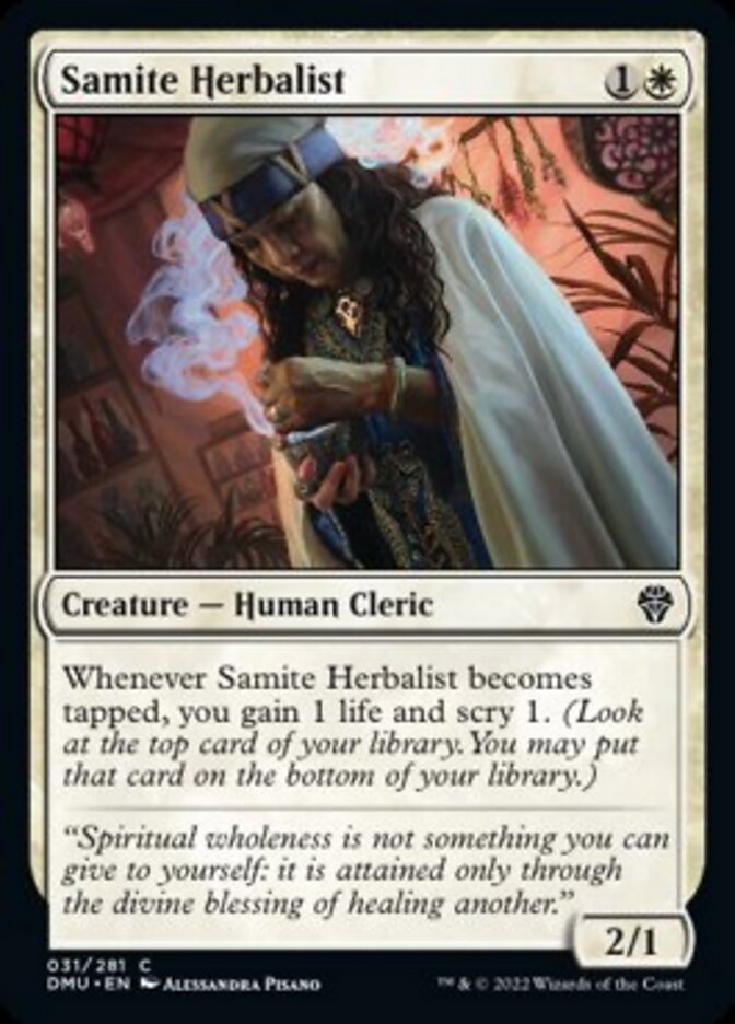 Samite Herbalist [Dominaria United] - Magic: The Gathering - Card Brawlers | Quebec | Canada |
