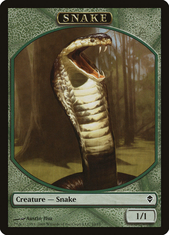 Snake Token [Zendikar Tokens] - Magic: The Gathering - Card Brawlers | Quebec | Canada |