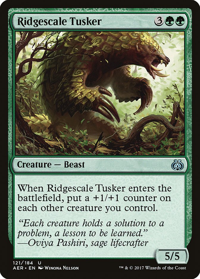 Ridgescale Tusker [Aether Revolt] - Magic: The Gathering - Card Brawlers | Quebec | Canada |