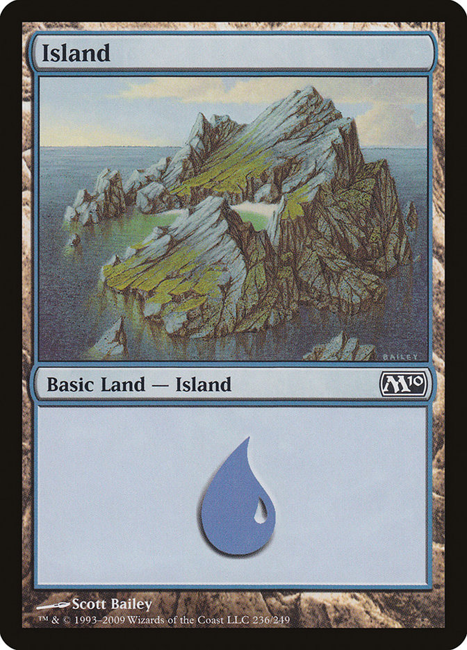 Island (236) [Magic 2010] - Magic: The Gathering - Card Brawlers | Quebec | Canada |