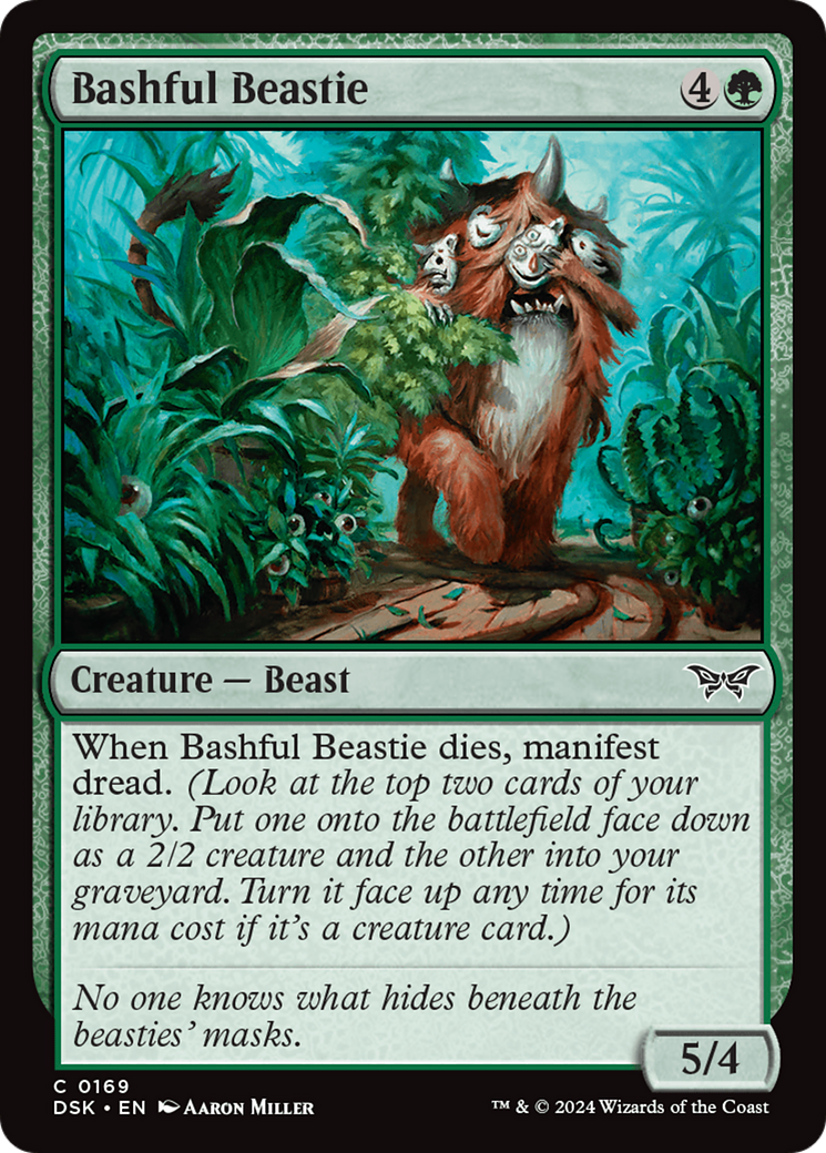 Bashful Beastie [Duskmourn: House of Horror] - Magic: The Gathering - Card Brawlers | Quebec | Canada |